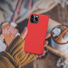 Ümbris Nillkin Super Frosted PRO, iPhone 13 Pro, punane (ilma logo väljalõiketa) hind ja info | Nillkin Mobiiltelefonid ja lisatarvikud | hansapost.ee