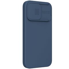 Silikoonümbris Nillkin CamShield Silky, iPhone 13 Pro, sinine hind ja info | Telefonide kaitsekaaned ja -ümbrised | hansapost.ee