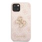 GUHCP13M4GMGPI Guess PU 4G Metal Logo Case for iPhone 13 Pink цена и информация | Telefonide kaitsekaaned ja -ümbrised | hansapost.ee