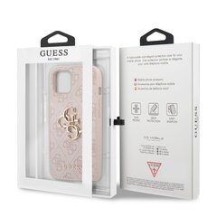 GUHCP13M4GMGPI Guess PU 4G Metal Logo чехол для iPhone 13 Pink цена и информация | Чехлы для телефонов | hansapost.ee