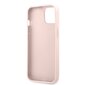 GUHCP13M4GMGPI Guess PU 4G Metal Logo Case for iPhone 13 Pink цена и информация | Telefonide kaitsekaaned ja -ümbrised | hansapost.ee