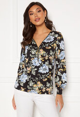 Happy Holly блузка женская, цветочная цена и информация | Женские блузки, рубашки | hansapost.ee