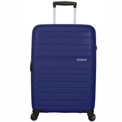 American Tourister keskmine reisikohver Sunside Spinner 68 Exp, tumesinine цена и информация | Чемоданы, дорожные сумки | hansapost.ee