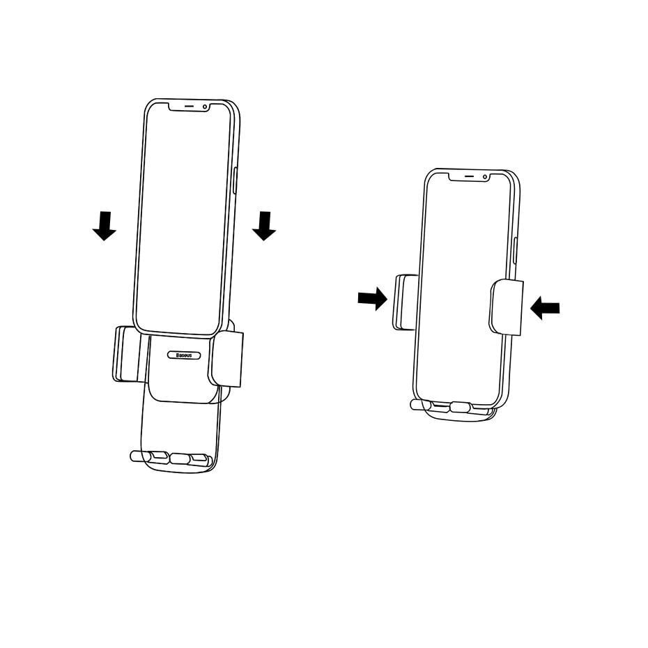 Baseus 2in1 SUYK000012 hind ja info | Telefonihoidjad | hansapost.ee