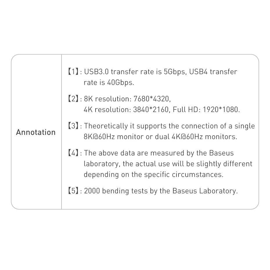 Baseus Flash Series Cable USB-C to USB-C, USB 4, 100W, 1m (black) hind ja info | Mobiiltelefonide kaablid | hansapost.ee