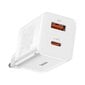 Baseus Super Si Pro Quick Charger USB + USB-C 30W (white) цена и информация | Laadijad mobiiltelefonidele | hansapost.ee