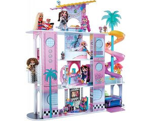 Nukumaja MGA L.O.L. Surprise OMG - LOL House Wood Doll House Suur puidust nukumaja, 100x25x70 cm hind ja info | Mänguasjad tüdrukutele | hansapost.ee