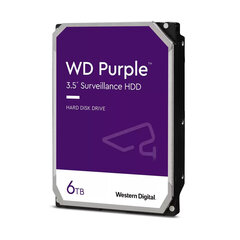 Жесткий диск WD WD63PURZ цена и информация | Внутренние жёсткие диски (HDD, SSD, Hybrid) | hansapost.ee