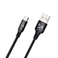 Wozinsky cable USB - microUSB 2,4A 1m black (WUC-M1B) цена и информация | Mobiiltelefonide kaablid | hansapost.ee