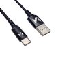 Wozinsky cable USB - USB Type C 2,4A 2m black(WUC-C2B) цена и информация | Mobiiltelefonide kaablid | hansapost.ee