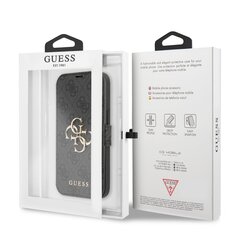 GUBKP13S4GMGGR Guess PU 4G Metal Logo Book Case for iPhone 13 Mini Grey цена и информация | Чехлы для телефонов | hansapost.ee