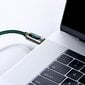 Baseus Display Cable USB-C to USB-C 100W 1m (green) hind ja info | Mobiiltelefonide kaablid | hansapost.ee