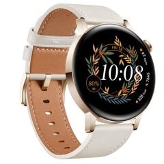 Nutikell Huawei Watch GT 3 42 mm, White Leather hind ja info | Nutikellad, laste nutikellad | hansapost.ee