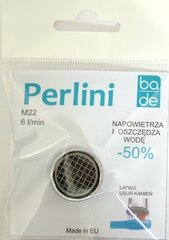 Vett säästev, kroomitud aeraator BA-DE 22F, veehulk 6l/min, FreeLime, kummist tihendiga цена и информация | Принадлежности для кухонных раковин и смесителей | hansapost.ee