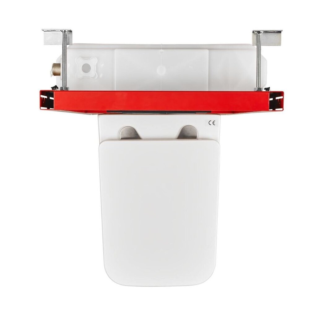 WC-komplekt TECE Now Rimless: peitraam + WC + nupp + aeglaselt vabastatav kaas + heliisolatsiooni tihend цена и информация | WС-potid | hansapost.ee