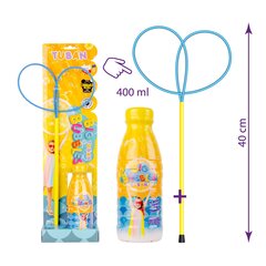 Seebimullirõngas "Liblikas PRO" + 400 ml mullivedelik, Tuban TU3200 цена и информация | Игрушки (пляж, вода, песок) | hansapost.ee