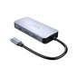 Orico 6-in-1 Adapter Hub, HDMI 4K + 3x USB 3.0 + RJ45+ USB-C PD 100W hind ja info | USB adapterid ja jagajad | hansapost.ee