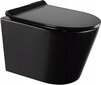 WC komplekt Mexen 5in1 Fenix Slim koos wc-potiga Rico Rimless Slim, Black mat цена и информация | WС-potid | hansapost.ee