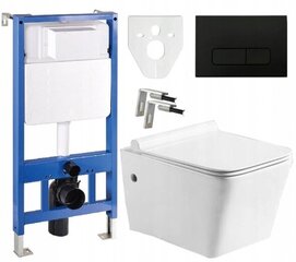 WC komplekt Mexen 5in1 Fenix Slim koos wc-potiga Cube Rimless Slim hind ja info | WС-potid | hansapost.ee