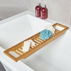 Bambusest riiul vannituppa цена и информация | Аксессуары для ванной комнаты | hansapost.ee