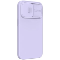 Telefoni ümbris silikoonist Nillkin CamShield Silky Magnetic sobib iPhone 13 Pro, lilla hind ja info | Telefonide kaitsekaaned ja -ümbrised | hansapost.ee