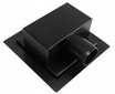 Kandiline duširenn Mexen Flat 12x12, 15x15 cm, Black цена и информация | Duširennid | hansapost.ee
