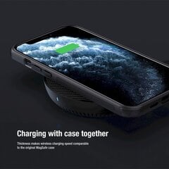 Telefoni ümbris Nillkin Super Frosted PRO Magnetic sobib iPhone 13 Pro, sinine hind ja info | Nillkin Mobiiltelefonid ja lisatarvikud | hansapost.ee