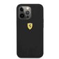 Telefoni ümbris silikoonist Ferrari sobib iPhone 13 Pro, must цена и информация | Telefonide kaitsekaaned ja -ümbrised | hansapost.ee