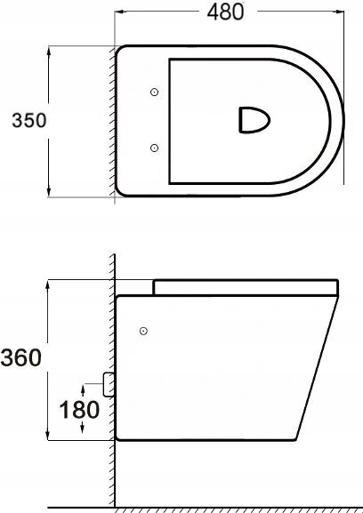 WC-pott Mexen Teo Rimless Duroplast Slim koos aeglaselt sulguva kaanega, Dark grey mat hind ja info | WС-potid | hansapost.ee