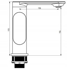 Mexen valamusegisti Milo 2 low, gold hind ja info | Vannitoa segistid | hansapost.ee