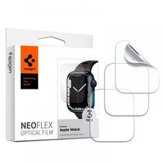 Kaitsekile Spigen Neo Flex HD Apple Watch Series 7 45 mm 3 tk цена и информация | Аксессуары для смарт-часов и браслетов | hansapost.ee