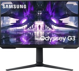 24" Full HD monitor Samsung Odyssey G3 LS24AG320NUXEN hind ja info | Monitorid | hansapost.ee