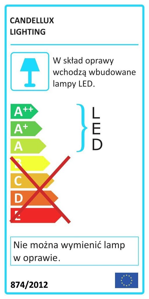 Laevalgusti Candellux Monza цена и информация | Laelambid | hansapost.ee