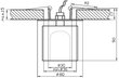 Candellux süvistatav valgusti SK-47 price and information | Süvistatavad LED valgustid | hansapost.ee