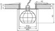 Candellux süvistatav valgusti SK-27 цена и информация | Süvistatavad LED valgustid | hansapost.ee