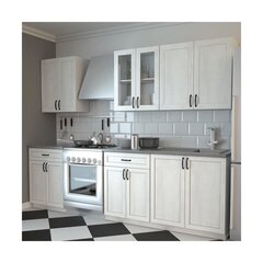 Комплект кухонных шкафчиков Aniela, белый цена и информация | Кухонные гарнитуры | hansapost.ee