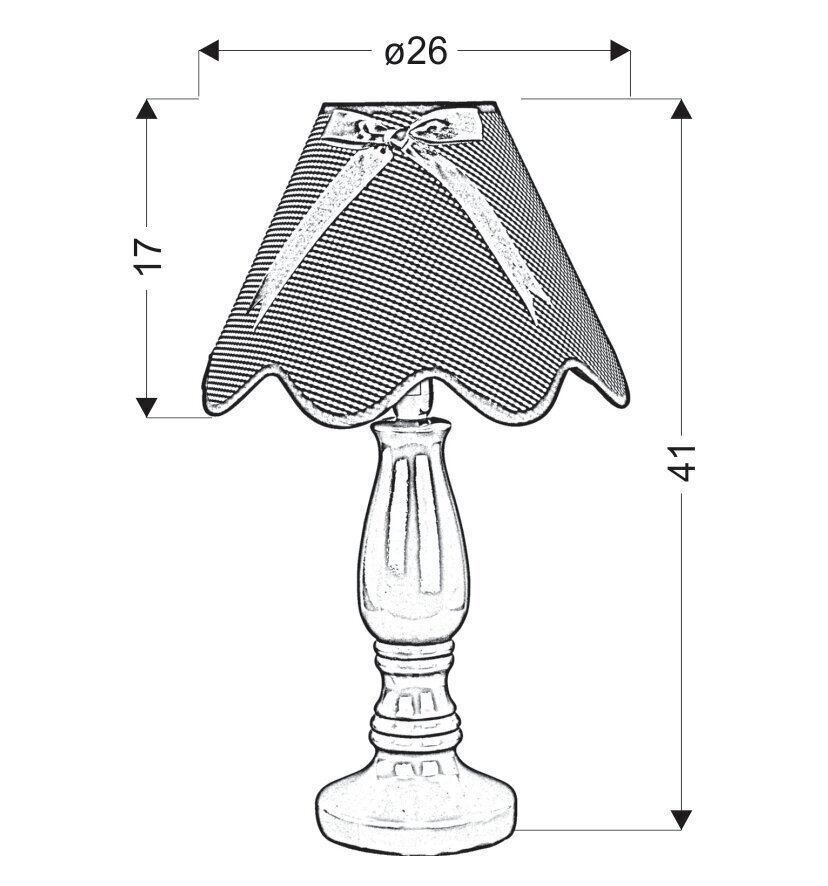 Candellux laualamp Lola цена и информация | Laualambid | hansapost.ee