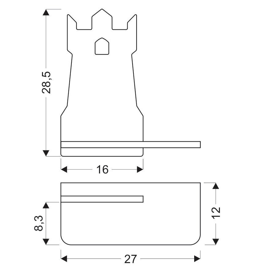 Candellux laste seinavalgusti Tower цена и информация | Seinavalgustid | hansapost.ee