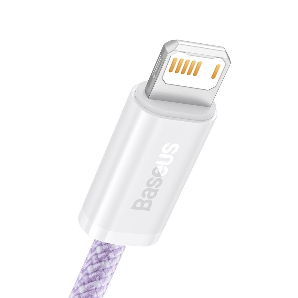 Telefonikaabel Baseus Dynamic kaabel USB to Lightning, 2.4A, 2m, lilla hind ja info | Mobiiltelefonide kaablid | hansapost.ee