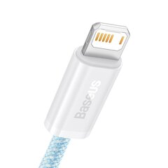 Кабель Baseus Dynamic cable USB to Lightning, 2.4A, 2 м (blue) цена и информация | Borofone 43757-uniw | hansapost.ee