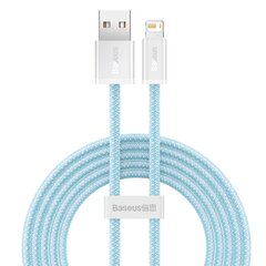 Кабель Baseus Dynamic cable USB to Lightning, 2.4A, 2 м (blue) цена и информация | Borofone 43757-uniw | hansapost.ee