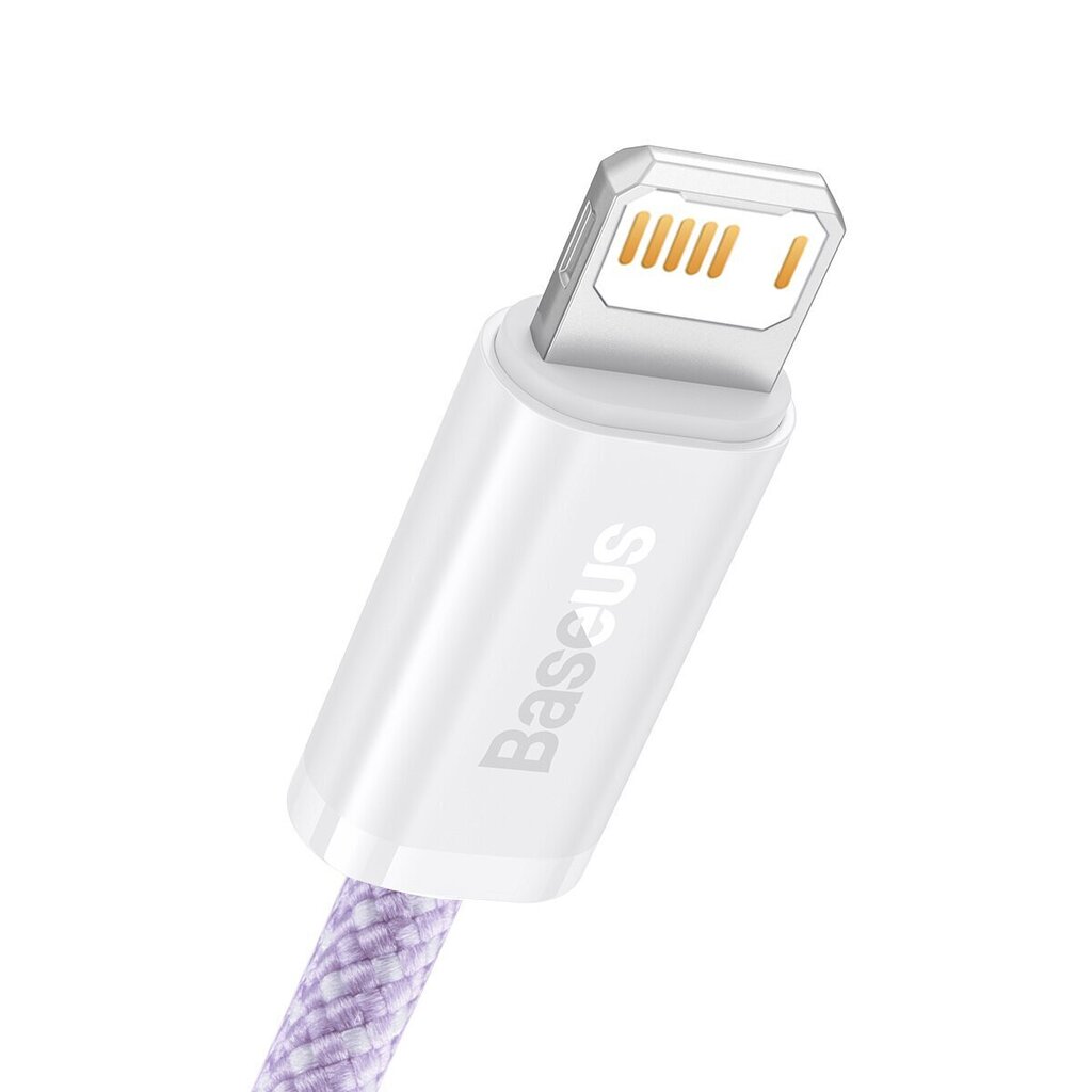 Telefonikaabel Baseus Dynamic kaabel USB to Lightning, 2.4A, 1m, lilla цена и информация | Mobiiltelefonide kaablid | hansapost.ee
