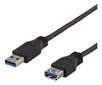 Deltaco USB3-242, USB-A, 2 m hind ja info | Juhtmed ja kaablid | hansapost.ee