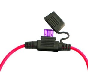 Держатель кабеля для мини предохранителя с кабелем AWG16 цена и информация | Zec Автотовары | hansapost.ee