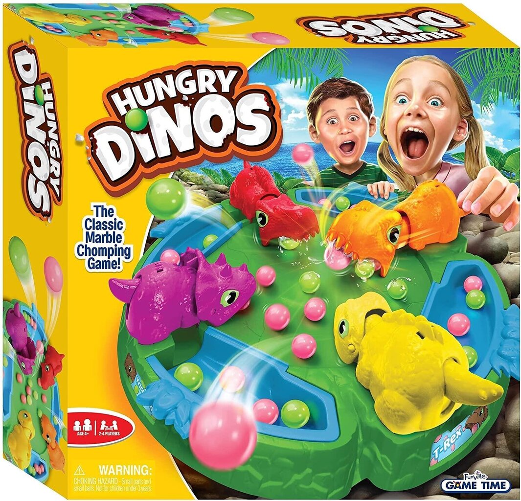 Mäng Hungry Dinos, FUNVILLE GAMES, 61165 цена и информация | Arendavad laste mänguasjad | hansapost.ee