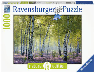Pusle Birch Forest, RAVENSBURGER, 1000 osa, 16753 hind ja info | Pusled lastele ja täiskasvanutele | hansapost.ee