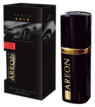 Salongi õhuvärskendaja "Areon Perfume Gold" 50ml hind ja info | Auto õhuvärskendajad | hansapost.ee