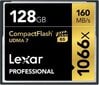 Lexar mälukaart CF 128GB Pro 1066X UDMA 7 VPG-65 R160 цена и информация | Fotoaparaatide mälukaardid | hansapost.ee