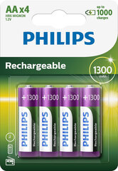 Philips AA NiMH akud, 4 tk цена и информация | Philips Освещение и электротовары | hansapost.ee