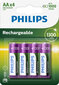 Philips AA NiMH akud, 4 tk hind ja info | Patareid | hansapost.ee